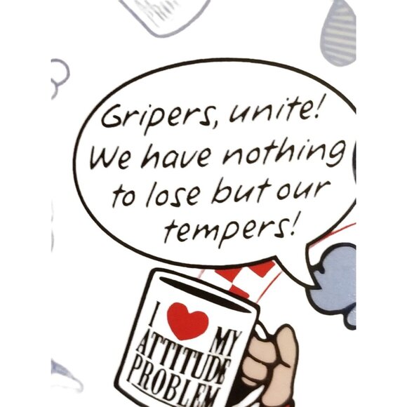 Maxine Official Club 2003 Gripers Unite! Lose Tempers Coffee Mug Wagner Hallmark - Picture 3 of 7